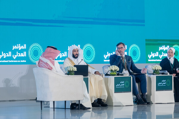 The International Conference on Justice "aims to build judicial partnerships and enable the transfer of knowledge and expertise to enhance justice around the world," said Saudi Minister of Justice, H.E. Dr. Walid Al-Samaani.