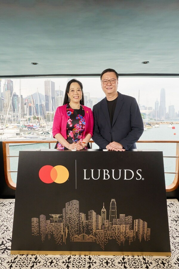Photo 1 (left to right): •Helena Chen, Managing Director, Hong Kong & Macau, Mastercard •Louie Chung, Group Owner, LUBUDS Group