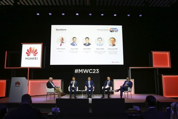 Huawei Enterprise BG press conference at MWC 2023
