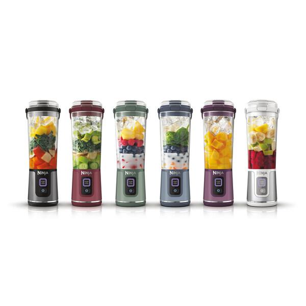 The new Ninja Blast™ Portable Blender packs power and performance all in one innovative, lightweight, cordless blender. The new Ninja Blast™ Portable Blender packs power and performance all in one innovative, lightweight, cordless blender.