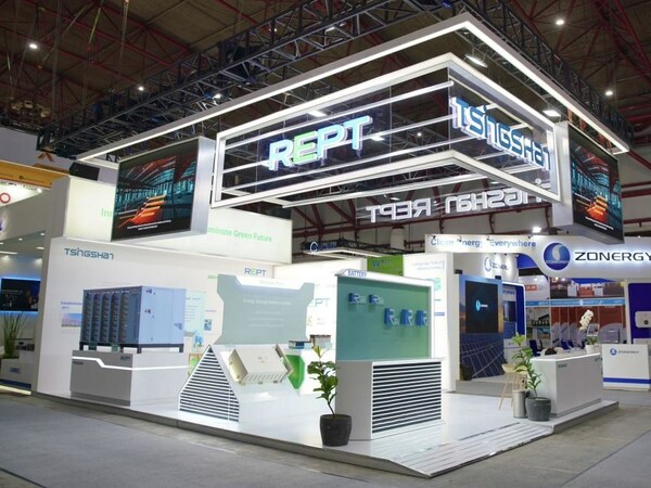 REPT BATTERO showcased new-gen products and won a influential awards at the Solartech Indonesia 2023