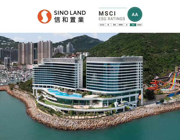 Sino Land Receives “AA” Rating from MSCI Signifying ESG Industry Leader Status