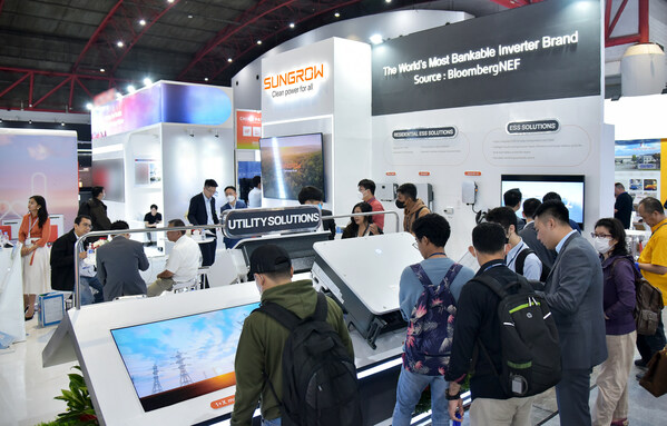 Sungrow Booth at Solatech Indonesia 2023