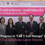 Chula Makes Progress in “CAR T-Cell Therapy” Innovation: New Hope for Thai Lymphoma Cancer Patients