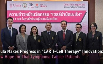 Chula Makes Progress in “CAR T-Cell Therapy” Innovation: New Hope for Thai Lymphoma Cancer Patients