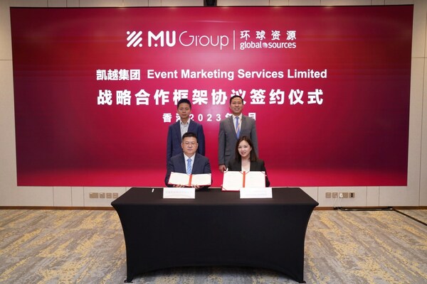 Ms. Carol Lau (right) and Mr. Fan Yunchang(left) signed the agreement Ms. Carol Lau (right) and Mr. Fan Yunchang(left) signed the agreement