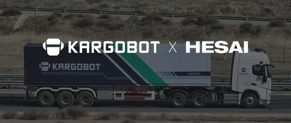 Hesai reached strategic cooperation with autonomous truck company KargoBot