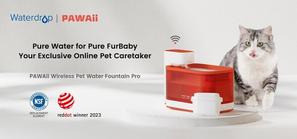 PAWAii Wireless Pet Water Fountain Pro PAWAii Wireless Pet Water Fountain Pro