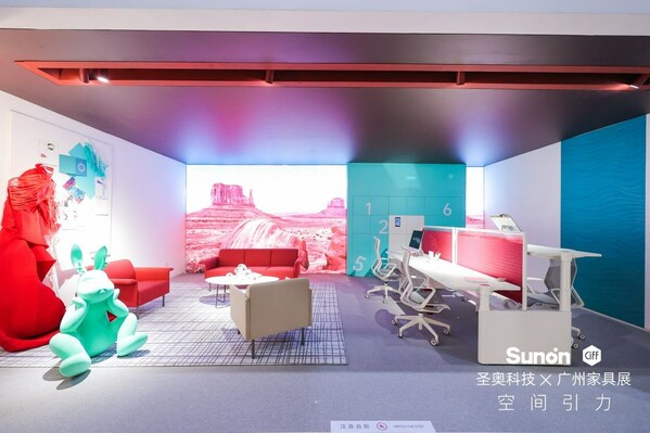 Sunon Booth at the 51st China International Furniture Fair
