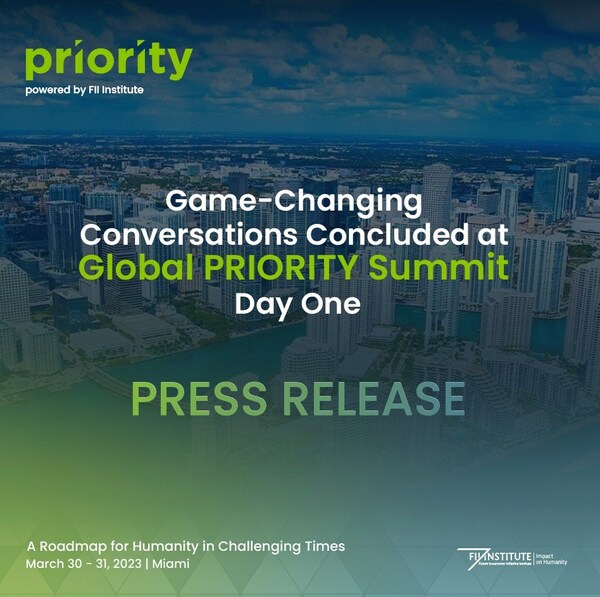 Top Takeaways from FII Institute's Global PRIORITY Summit - Day One Top Takeaways from FII Institute's Global PRIORITY Summit - Day One