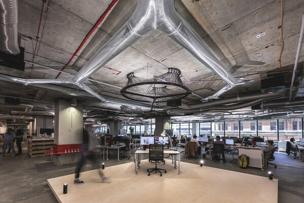 A SR2 prototype is currently installed in the BVN Sydney office. Photo supplied. A SR2 prototype is currently installed in the BVN Sydney office. Photo supplied.