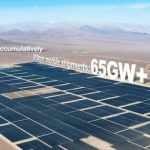 Accumulative shipments of Trina Solar’s modules totaled 140GW while 210mm module shipments exceeded 65GW by Q1 2023, ranking first globally