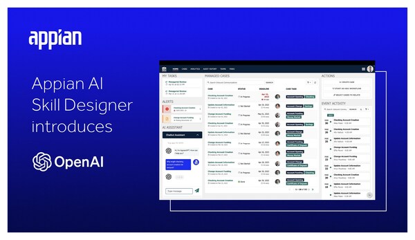 Appian AI Skill Designer is a simple and powerful way for organizations to create custom AI machine learning models on their private data.