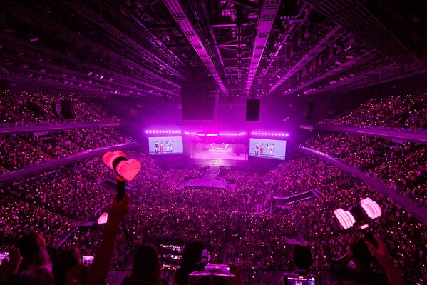 BLINKS embark on a remarkable night with BLACKPINK.