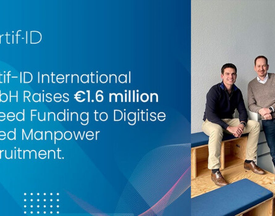 Certif-ID raises €1.6 million in Seed Funding to digitise skilled manpower recruitment