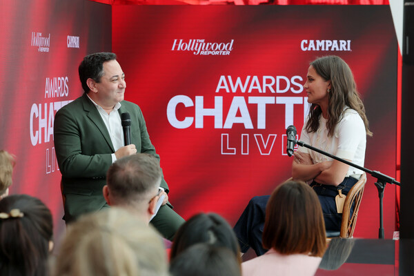 The Hollywood Reporter recorded a special presentation of its flagship podcast, Awards Chatter, live from the Campari Lounge at 76th Festival de Cannes featuring a one-to-one interview with Alicia Vikander and THR’s Executive Editor of Awards, Scott Feinberg, sponsored by Campari. The Hollywood Reporter recorded a special presentation of its flagship podcast, Awards Chatter, live from the Campari Lounge at 76th Festival de Cannes featuring a one-to-one interview with Alicia Vikander and THR’s Executive Editor of Awards, Scott Feinberg, sponsored by Campari.