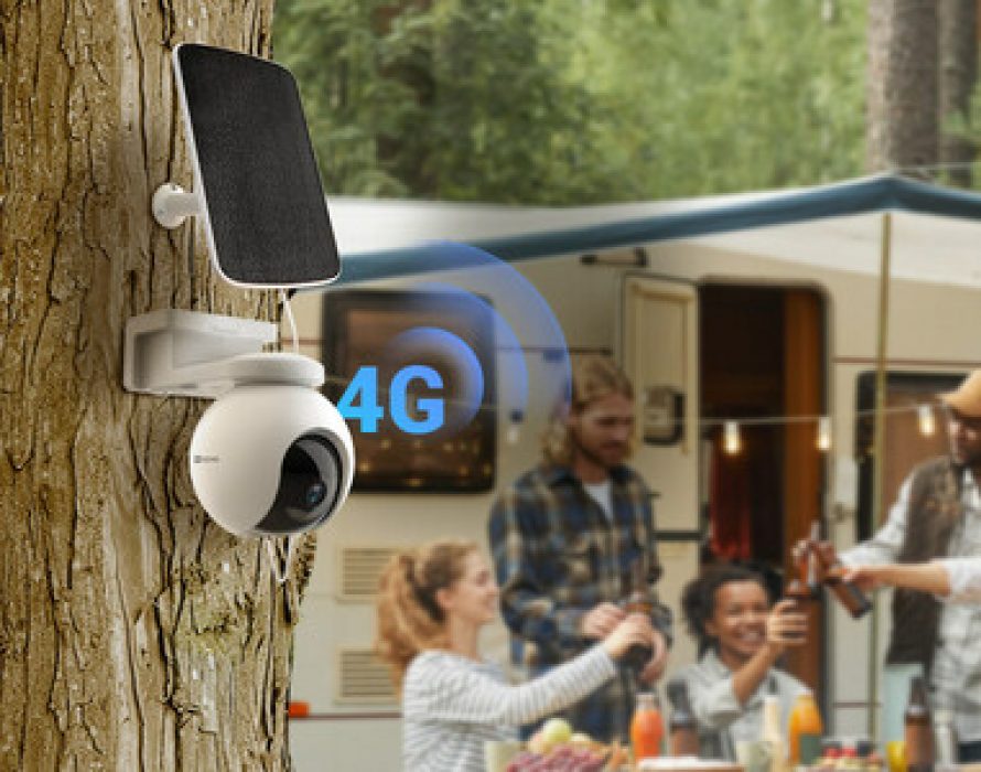 EZVIZ debuts its first 4G pan & tilt battery camera to eliminate network and power limits for outdoor security, making protection more mobile and flexible