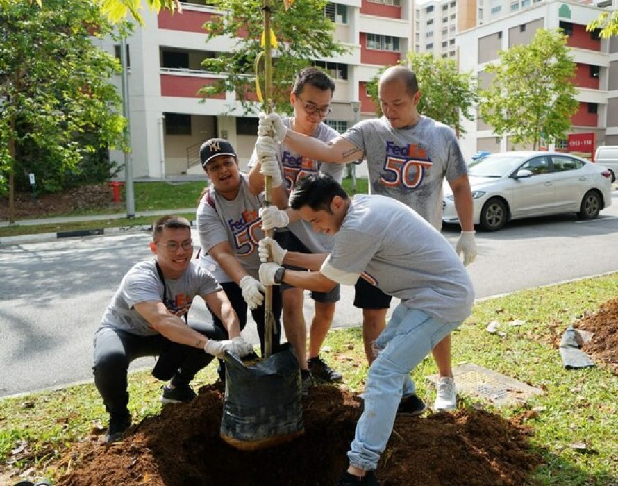 FedEx Collaborates with Not-for-Profit Organizations to Bring Nature Back into Singapore and Create a Better World
