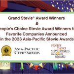 Grand and People’s Choice Stevie® Award Winners Announced in 2023 Asia-Pacific Stevie Awards