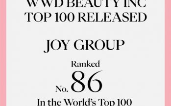 JOY GROUP Celebrates Its Debut on WWD Beauty Inc Top 100