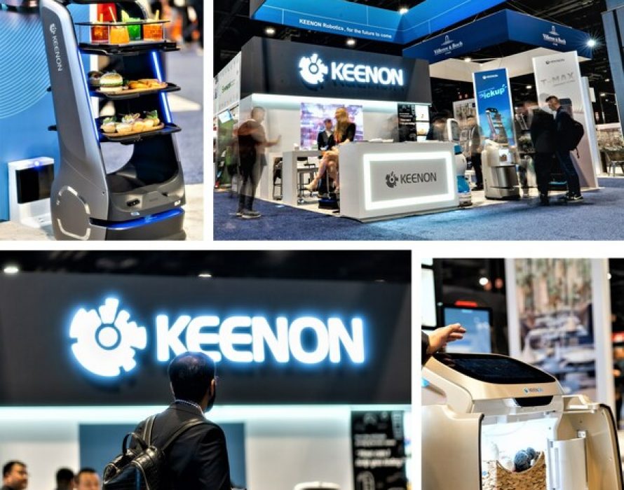KEENON Robotics Shines at NRA Show in the United States, Unveiling Two Innovative Intelligent Robots