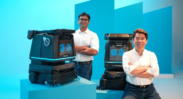 LionsBot launches world’s first “Zero Click” cleaning robots