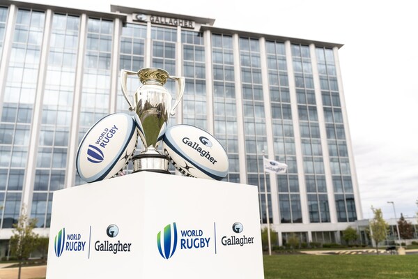 Gallagher and World Rugby announce a global, multi-year partnership establishing Gallagher as an Official Partner of Women in Rugby and Rugby World Cup 2025. The launch celebration took place Wednesday, May 3, 2023 at Gallagher’s headquarters in Rolling Meadows, Illinois.