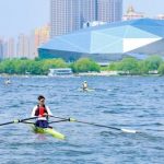 Xinhua Silk Road: 7th China University Rowing Championship opens in Shenyang, NE. China
