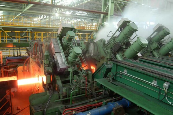 Photo shows a production site of Hengyang Valin Steel Tube Co., Ltd. Photo shows a production site of Hengyang Valin Steel Tube Co., Ltd.
