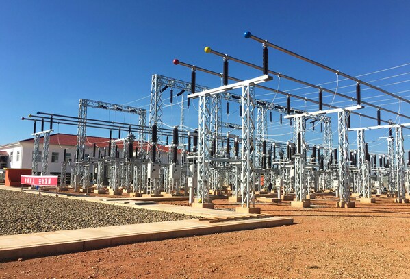 Photo shows a power transmission and transformation project of TBEA Hengyang Transformer Co., Ltd. in Vientiane, Laos. Photo shows a power transmission and transformation project of TBEA Hengyang Transformer Co., Ltd. in Vientiane, Laos.