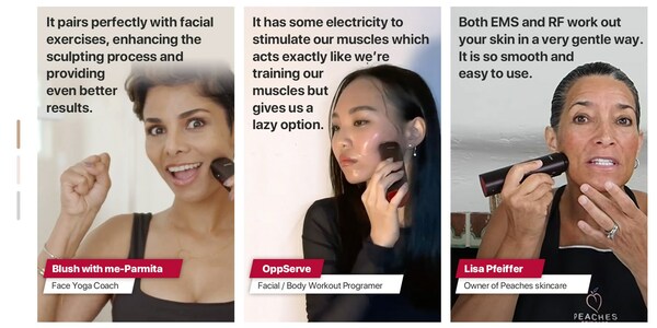 AMIRO - Face yoga practitioners