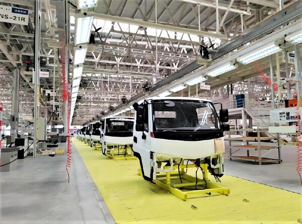 The general assembly plant of Guizhou Changjiang Automobile Co., Ltd. (Source&nbsp;Guiyang Broadcasting and Television Station)