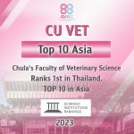Chula’s Faculty of Veterinary Science Ranks 1st in Thailand, TOP 10 in Asia, and Top 53 in the World in the 2023 Scimago Institutions Rankings