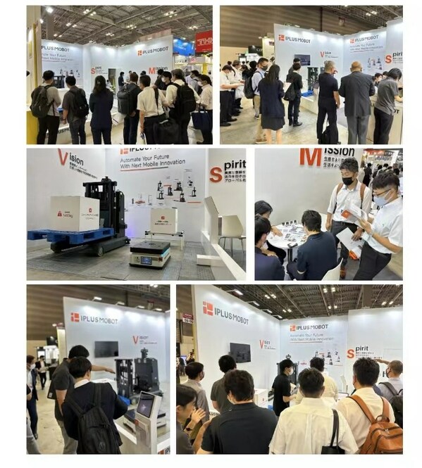 IPLUSMOBOT's Intelligent Mobile Robot Products Debut at the 2023 Manufacturing World.（Tokyo）
