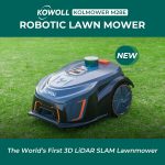 KOWOLL Introduces New Kolmower M28E Robotic Lawn Mower, World’s First Lawn Mowing Robot with 3D Lidar Slam