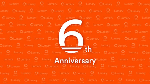 Lumary Brand 6th Anniversary Background Lumary Brand 6th Anniversary Background