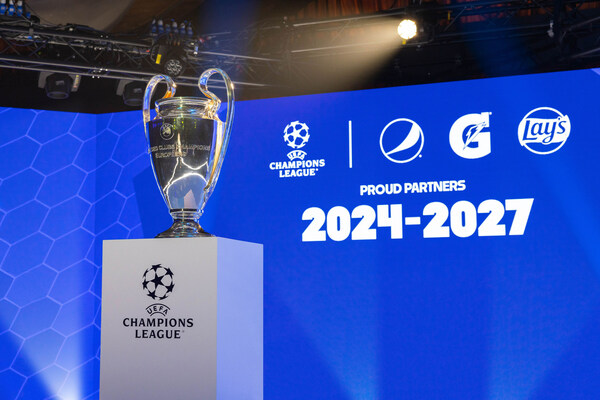 PepsiCo, a proud partner of the UEFA Champions League since 2015, announced the extension of its strategic partnership for another three years, until June 2027, further strengthening its presence across the elite football landscape. PepsiCo, a proud partner of the UEFA Champions League since 2015, announced the extension of its strategic partnership for another three years, until June 2027, further strengthening its presence across the elite football landscape.