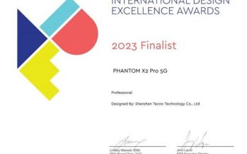 TECNO PHANTOM X2 Pro Wins Featured Finalist at IDEA Award 2023