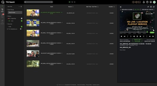 TVU Search