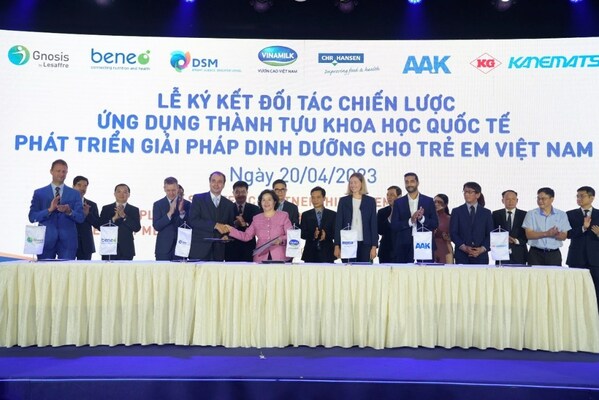 Vinamilk forms strategic partnerships with 6 leading global nutrition and bioscience companies