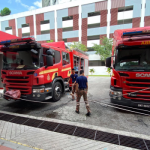 Fire Dept on standby for westerly winds forecast