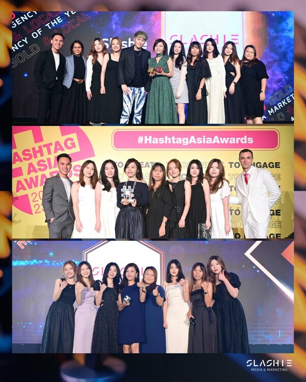 Slashie Media & Marketing at Asia Marketing Interactive Awards 2023 Slashie Media & Marketing at Asia Marketing Interactive Awards 2023