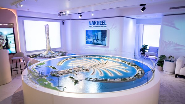 Nakheel pop up at Harrods in London Nakheel pop up at Harrods in London