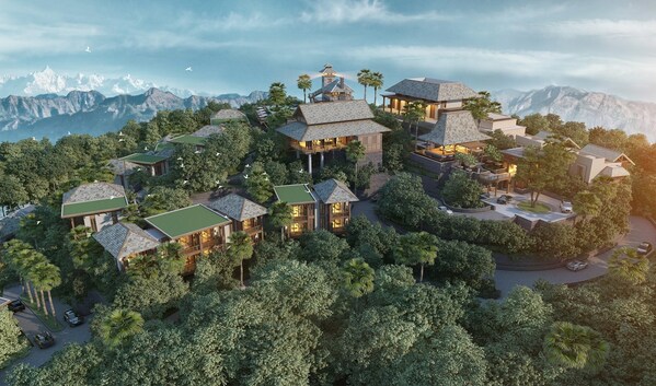 Dusit Thani Himalayan Resort Dhulikhel is located in the Himalayan foothills between the Mahabharat range and Alpine highland ridge. Dusit Thani Himalayan Resort Dhulikhel is located in the Himalayan foothills between the Mahabharat range and Alpine highland ridge.