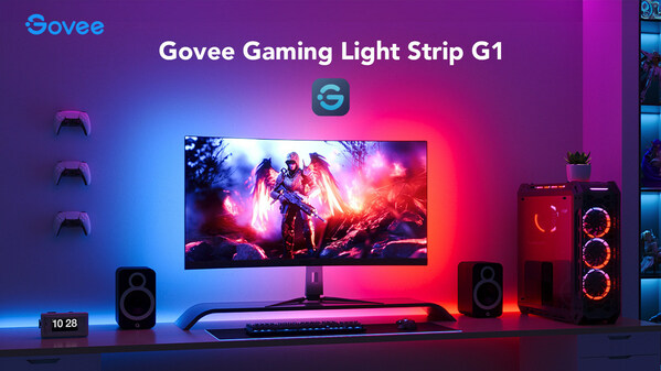 Govee announced its first-ever PC color-matching light strip, the Gaming Light Strip G1. Govee announced its first-ever PC color-matching light strip, the Gaming Light Strip G1.