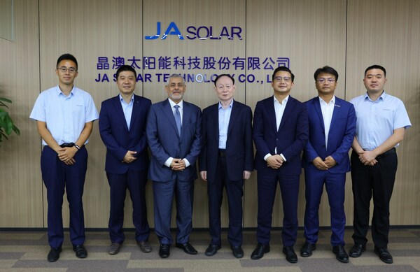 JA Solar Welcomes AMEA Power Delegation to Discuss Deepening Ties JA Solar Welcomes AMEA Power Delegation to Discuss Deepening Ties