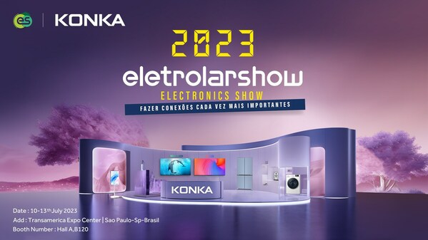 KONKA debuts at the 15th Eletrolar Show in Sao Paulo. KONKA debuts at the 15th Eletrolar Show in Sao Paulo.