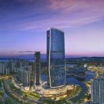 Marriott hotel dock in Jinwan District of Zhuhai city, celebrating a new chapter of growth for the Greater Bay Area