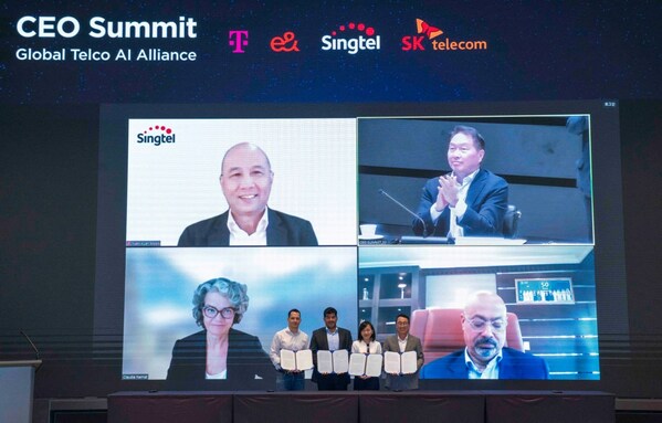SK Telecom, Deutsche Telekom, e&, and Singtel Form Global Telco AI Alliance for Collaboration and Innovation in AI_01 SK Telecom, Deutsche Telekom, e&, and Singtel Form Global Telco AI Alliance for Collaboration and Innovation in AI_01