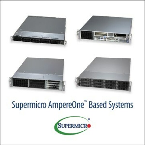 Supermicro Adds 192-Core ARM CPU Based Low Power Servers to Its Broad Range of Workload Optimized Servers and Storage Systems Supermicro Adds 192-Core ARM CPU Based Low Power Servers to Its Broad Range of Workload Optimized Servers and Storage Systems